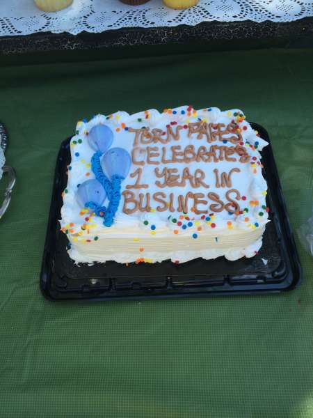 Celebrating Torn Pages 1st year in business!! 