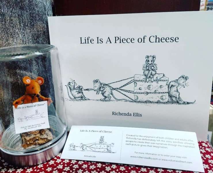 LIFE IS A PIECE OF CHEESE