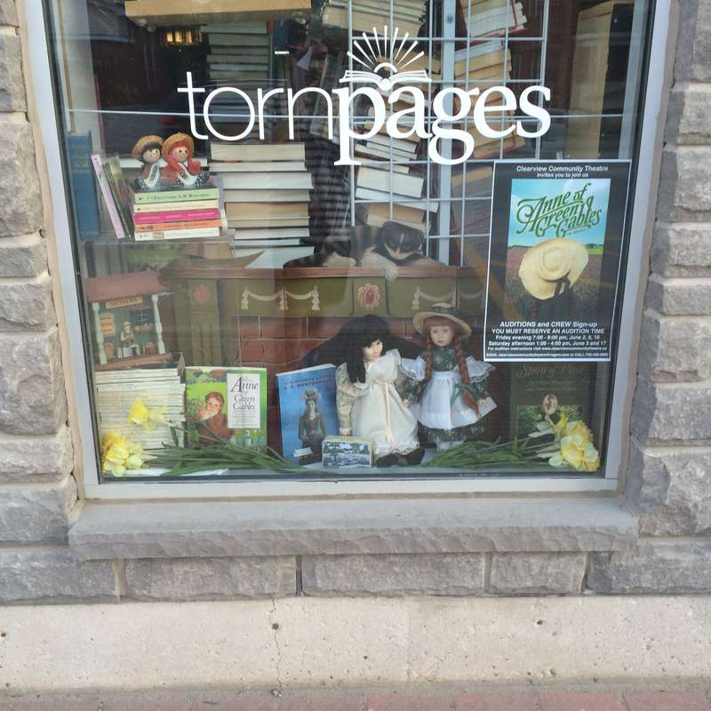 Anne of Green Gables Window Display