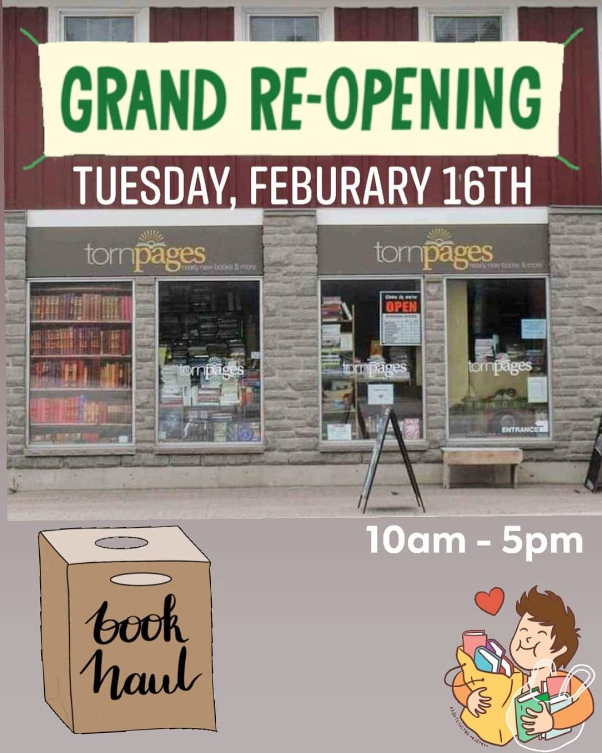 GRAND RE-OPENING!!!
