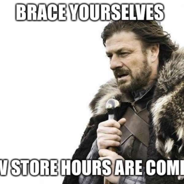 New store hours