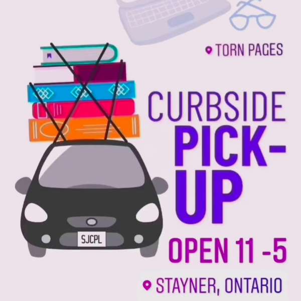 NEW HOURS FOR CURBSIDE PICK-UP (No walk-ins )